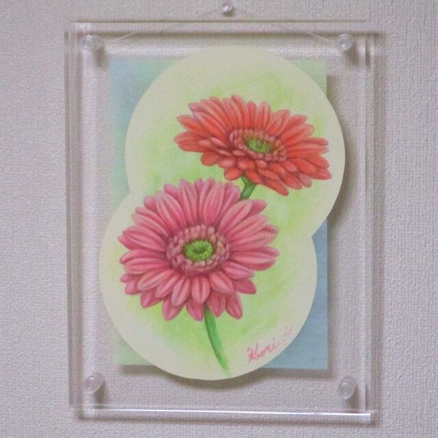 絵画 ガーベラ A Art Shop Kabochi