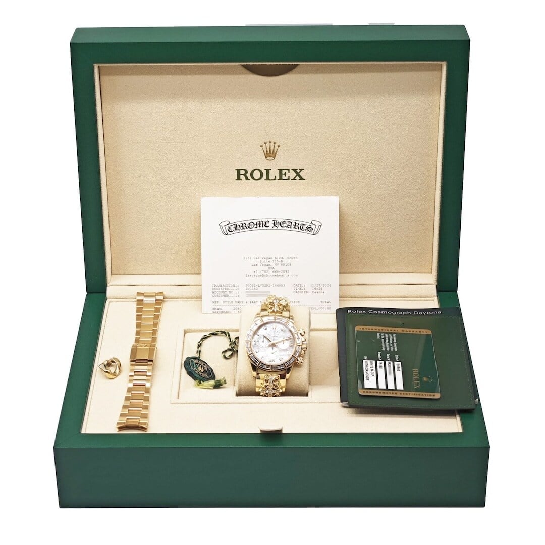 CHROME HEARTS クロムハーツ x ROLEX ロレックス デイトナ Daytona