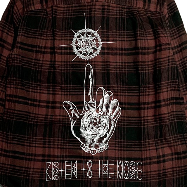神眼芸術：1-of-1 Collection『HAND』シャツ size L