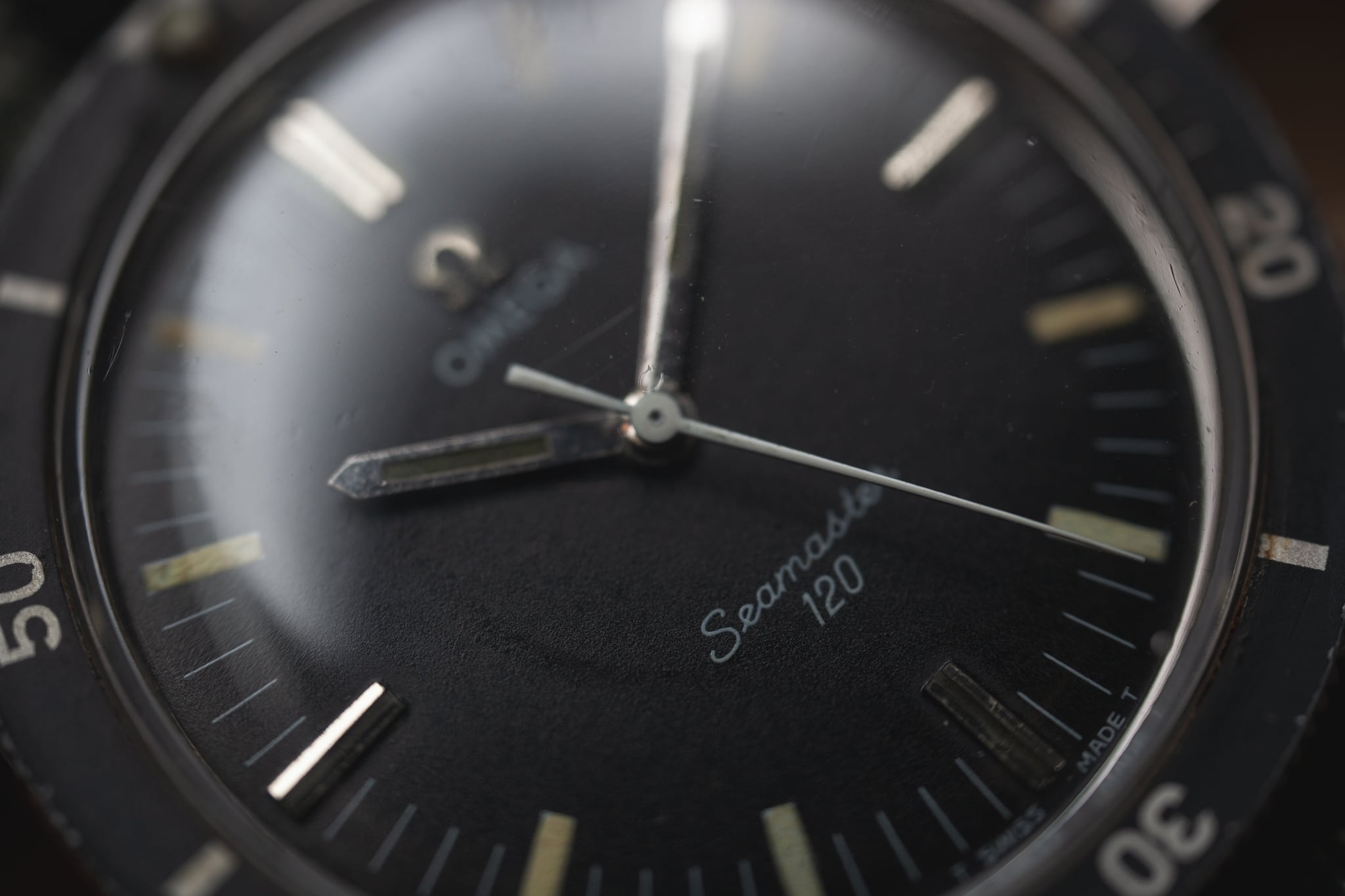 OMEGA】1960s シーマスター120 フルサイズ ノンデイト手巻き NATO