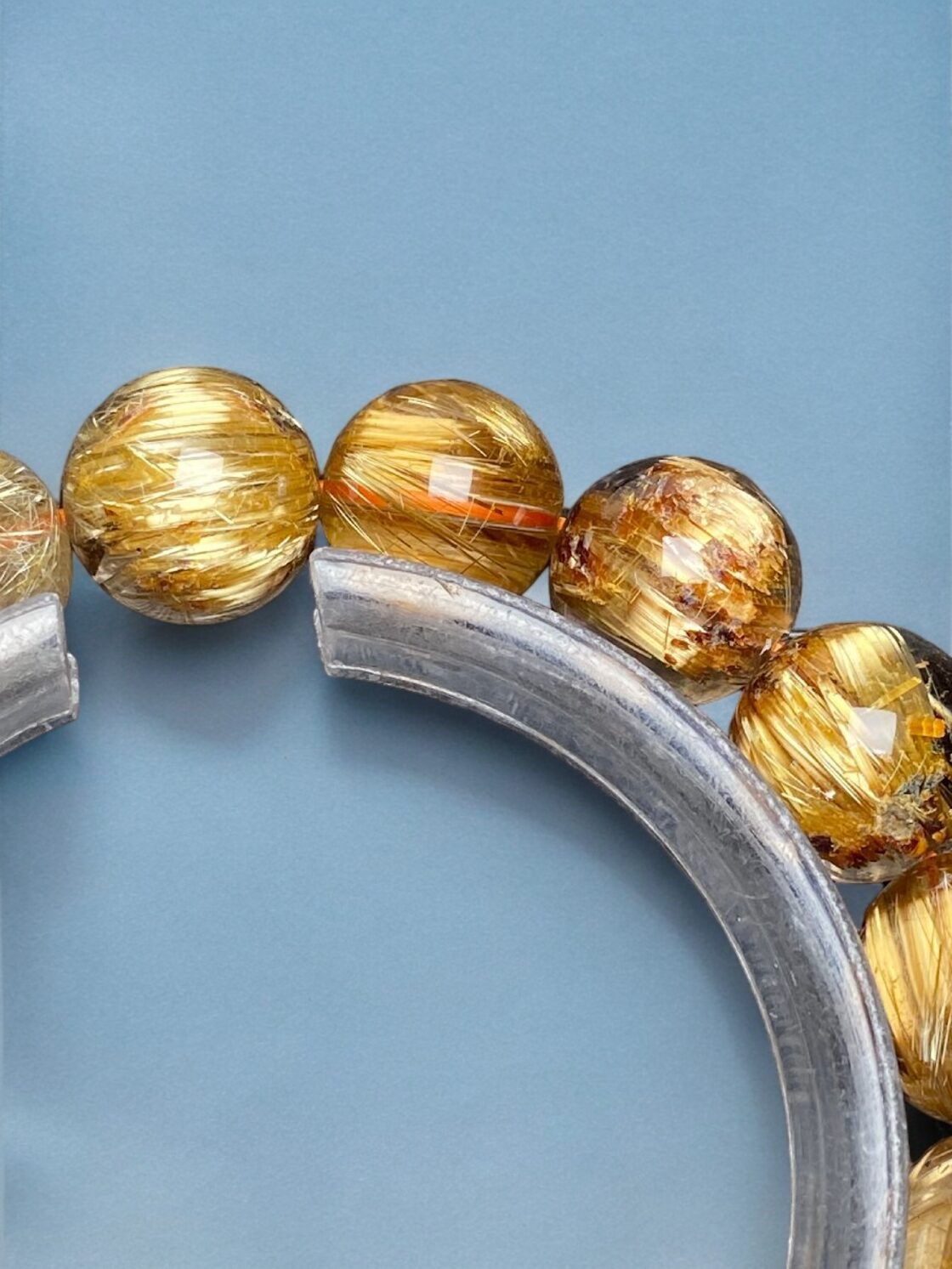 キャッツアイゴールドタイチンルチルクォーツ[aCux]約12mm極品位 | Pay ID 