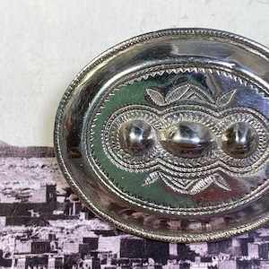 Tuareg silver Brooch Orval