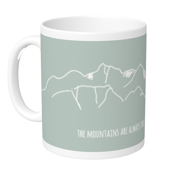 山イラスト 定番マグカップ M L Mer 山イラスト 定番マグカップ M L Mer