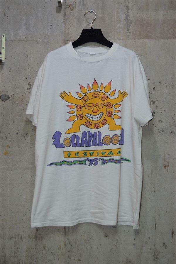 【ダメージなし】Lollapaloozaロラパルーザ93Tシャツ【入手困難！】