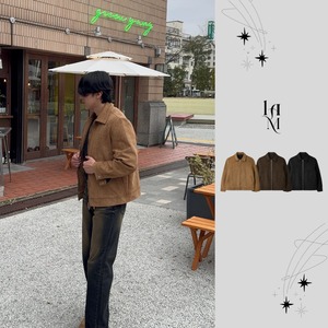 Classic Suede Jacket(3color)