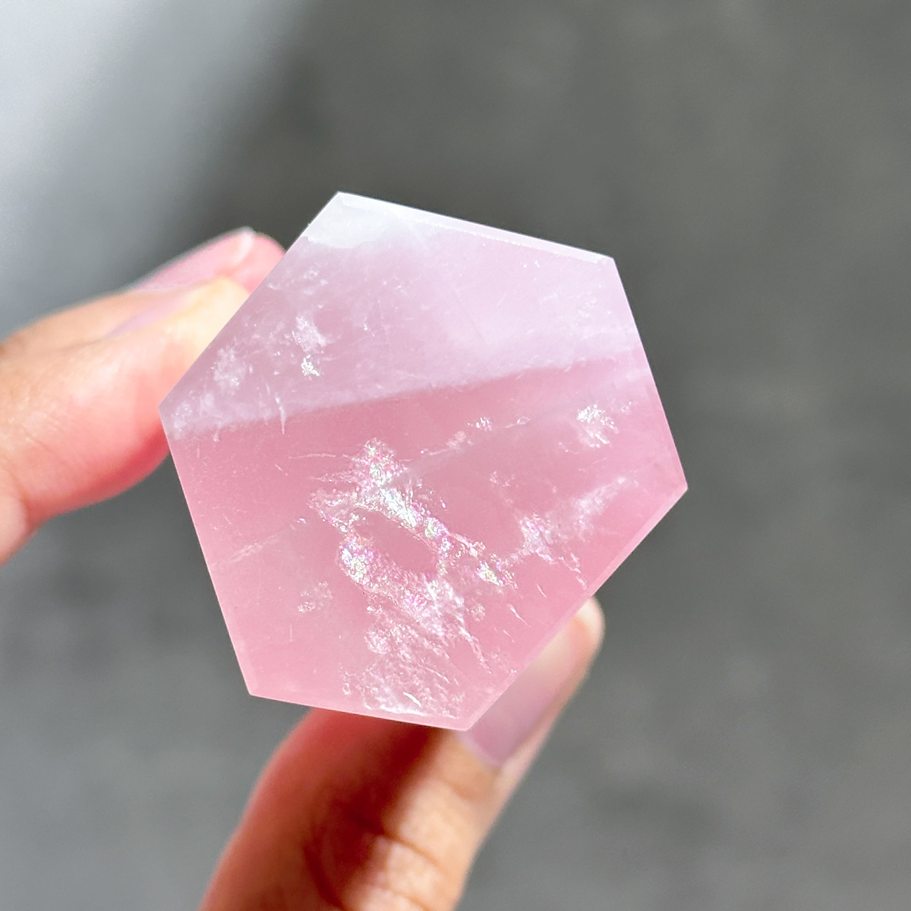 天然石 高品質 ローズクォーツ タワー キラキラ 高品質】バイーア産ローズクォーツ タワー93◇ Rose Quartz ◇天然石