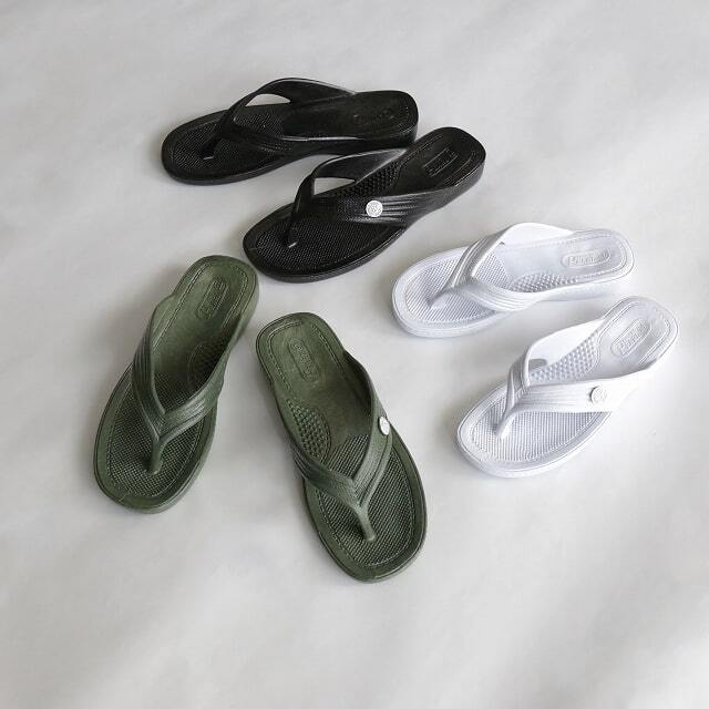 Glocal Standard Products (グローカルスタンダードプロダクツ)  Sandals (サンダル)  [ホワイト/ブラック/オリーブ]
