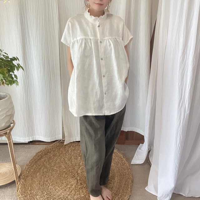 winter linen ↟ アップパンツ ↟