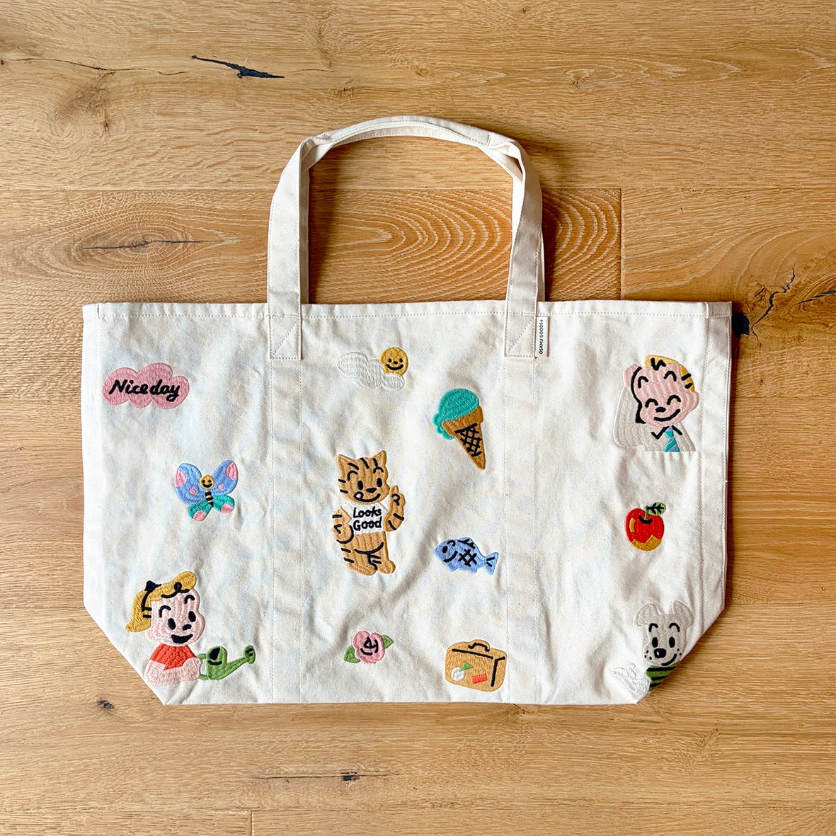 OSAMU GOODS market bag_happy days | millvalley
