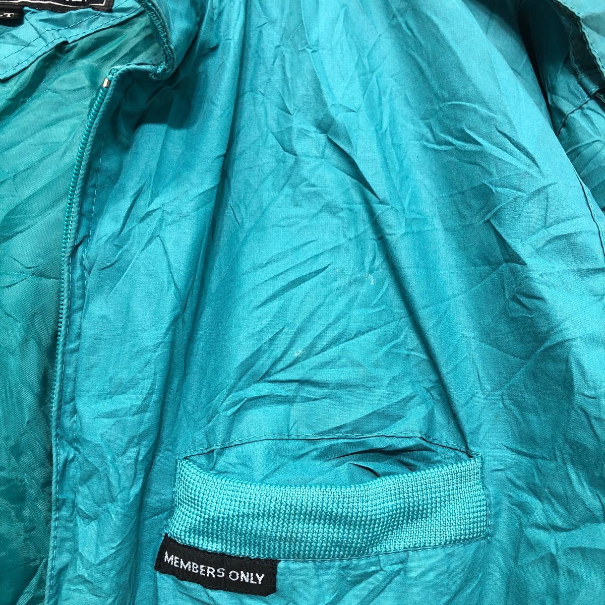 MEMERS ONLY スウィングトップ ジャケット XLT グリーン メンバーズ