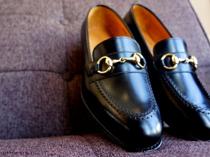 美品ジャランスリウァヤ　ビットローファー JALAN SRIWIJAYA ジャランスリウァヤ 98689 黒 1428 ビットローファー