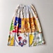 Vintage fabric patchwork remake skirt Vivid
