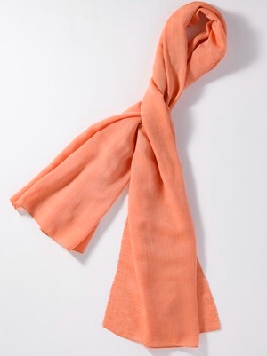 【竹布】 TAKEFU 和布（なごみぬの） 照柿(てりがき)