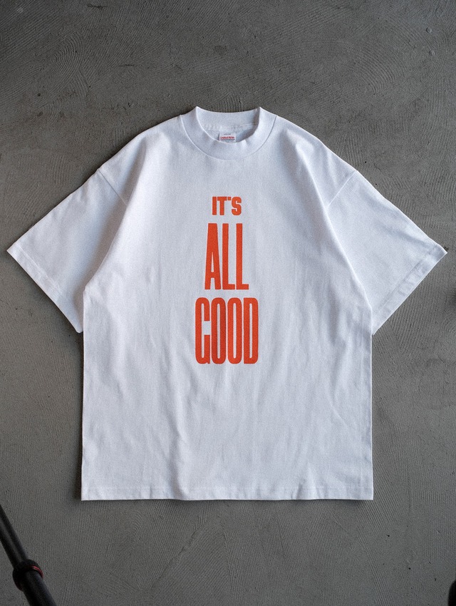 "IT'S ALL GOOD" tee / 2color