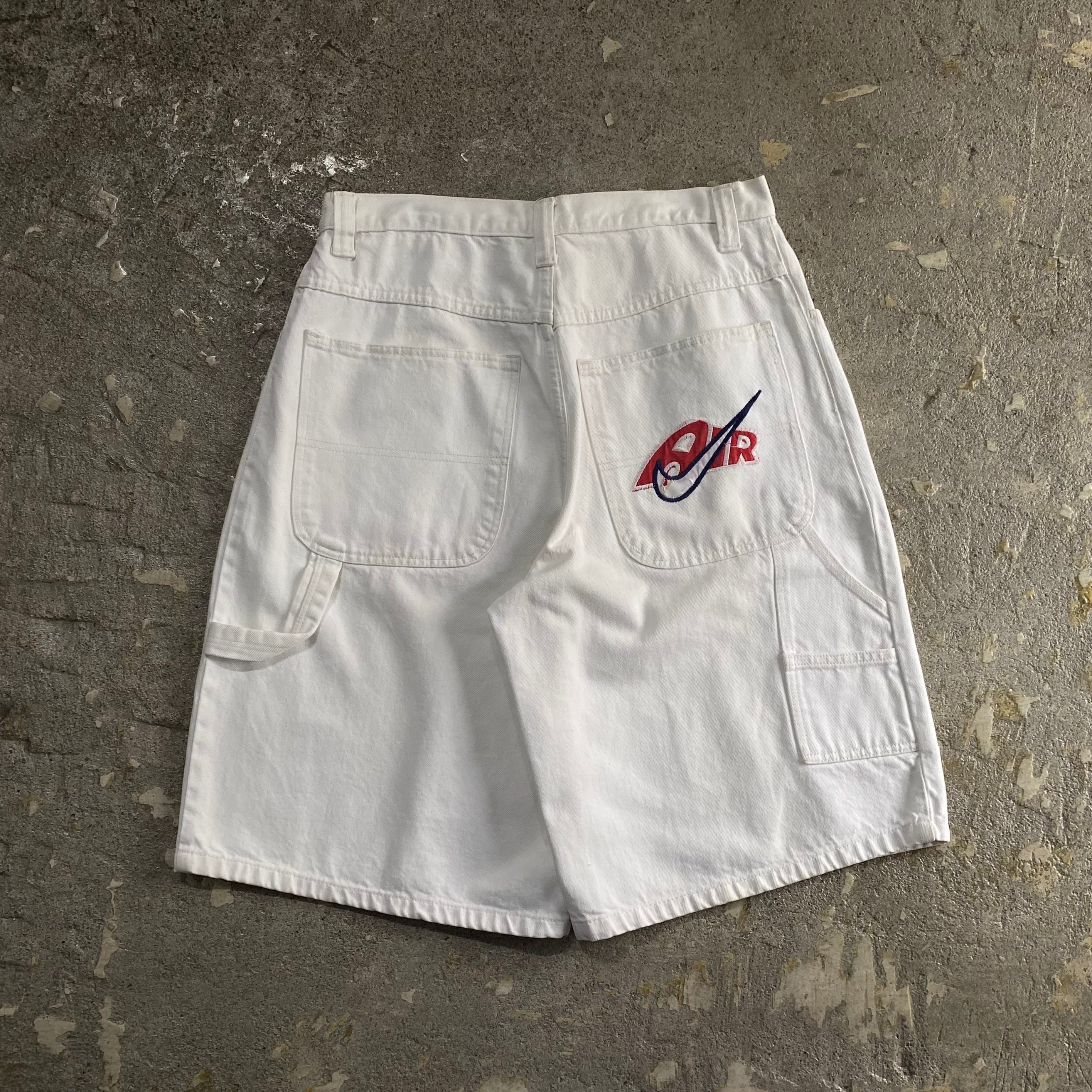 90s bootleg NIKE denim shorts【仙台店】