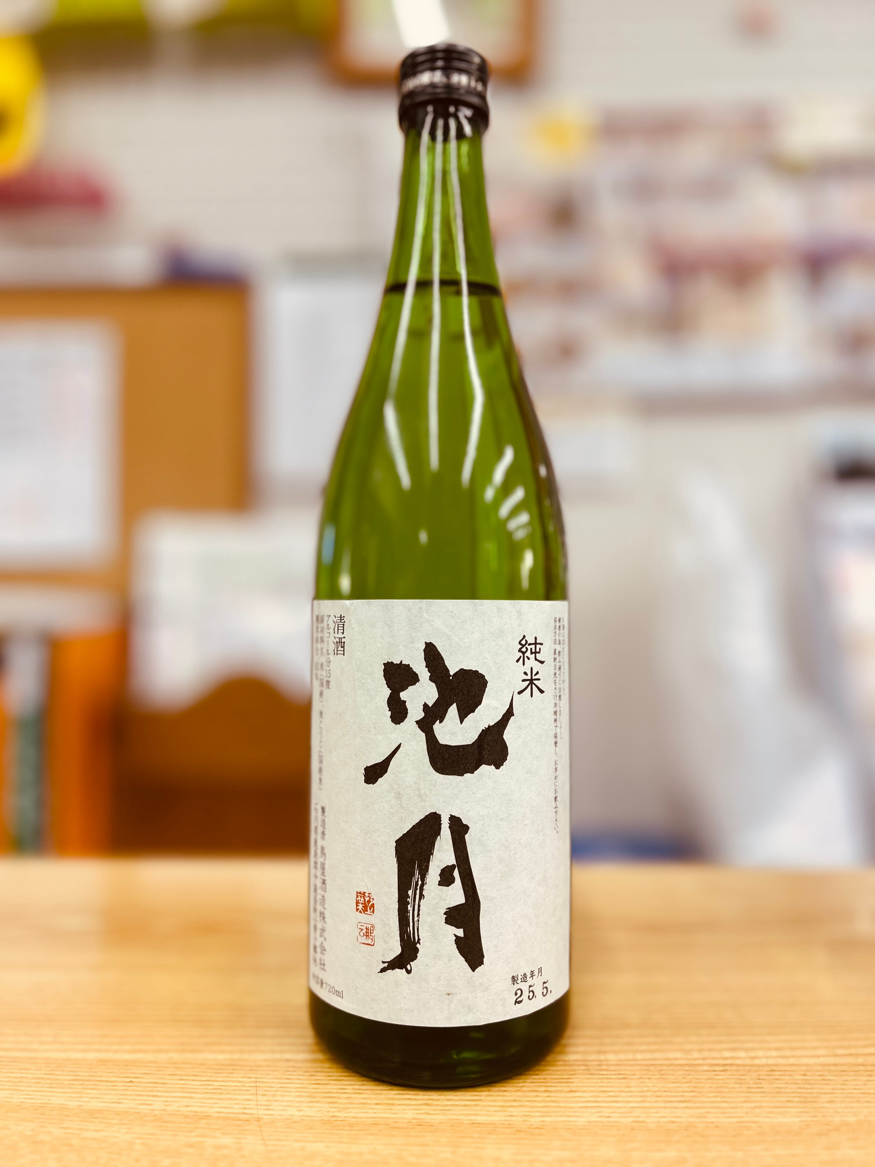 鳥屋酒造 池月 吟醸 みなもにうかぶ月 720ml 瓶 | 大林酒店netshop