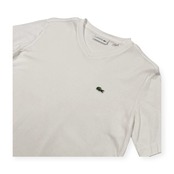 LACOSTE ラコステ Vネック 半袖 Tシャツ カットソー FR2 /ホワイト/ファブリカ/日本製