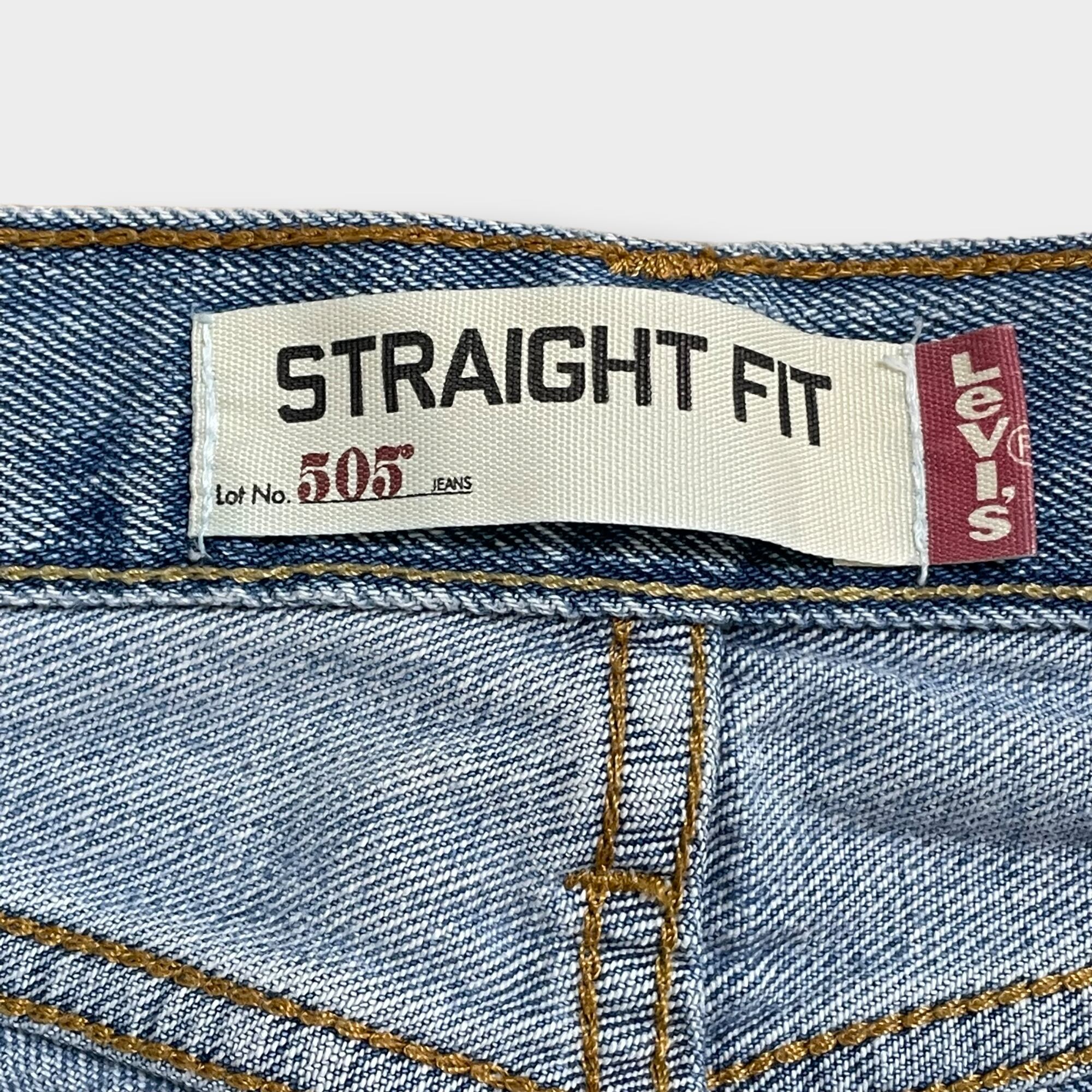 LEVI'S】505 STRAIGHT FIT デニム ジーパン ジーンズ ストレート