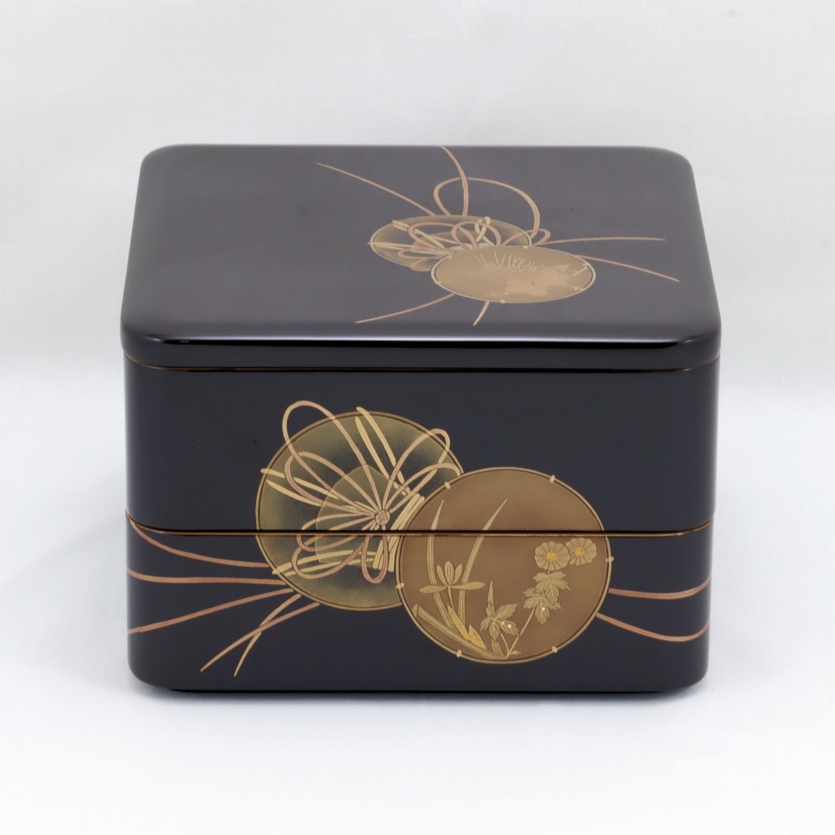 6 輪島塗 二段重／鼓蒔絵 | 輪島塗 加藤漆器店 公式オンラインショップ
