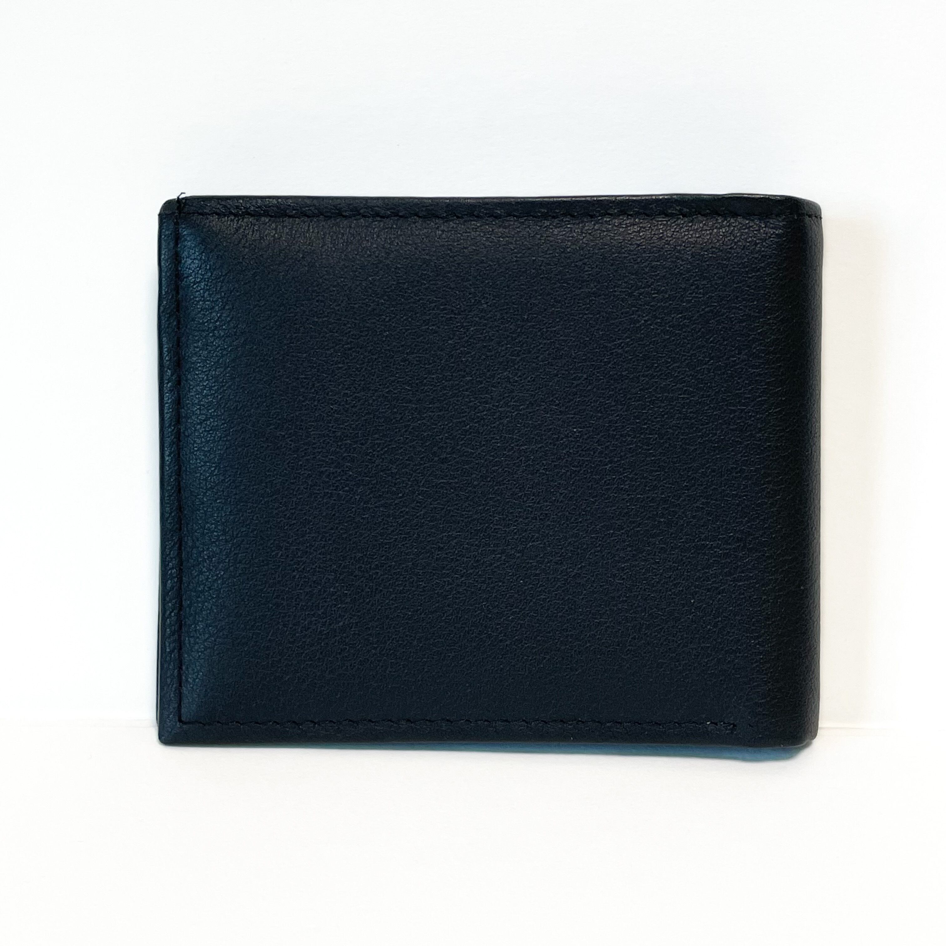 本革 二つ折り財布（チャック式） レザー ハンドクラフト（財布/No.03