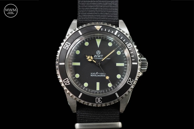 WMT Royal Marine Green Lume with Nylon Strap  by MWM