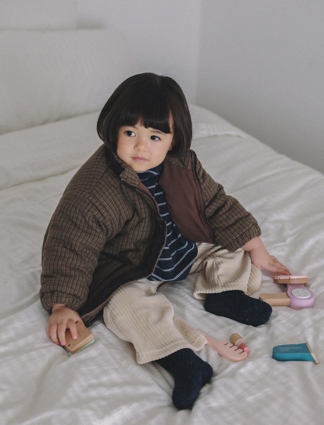 予約⌇onu/ Wide ribbed pants