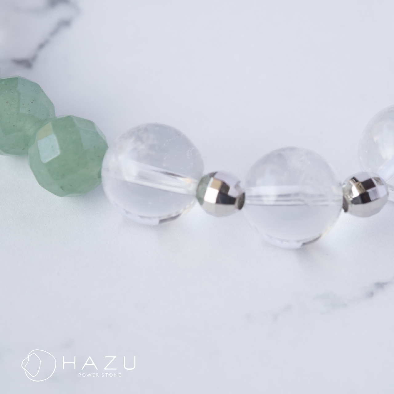 透明感あふれる浄化と癒し［ヒマラヤ水晶／グリーンアメジスト／アベンチュリン］
