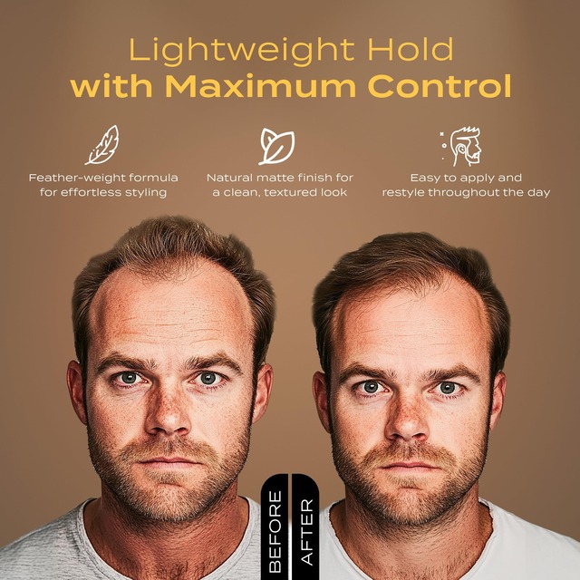 【2022最新】BROSH FIBER POMADE 120g 艶無し イージーホールド