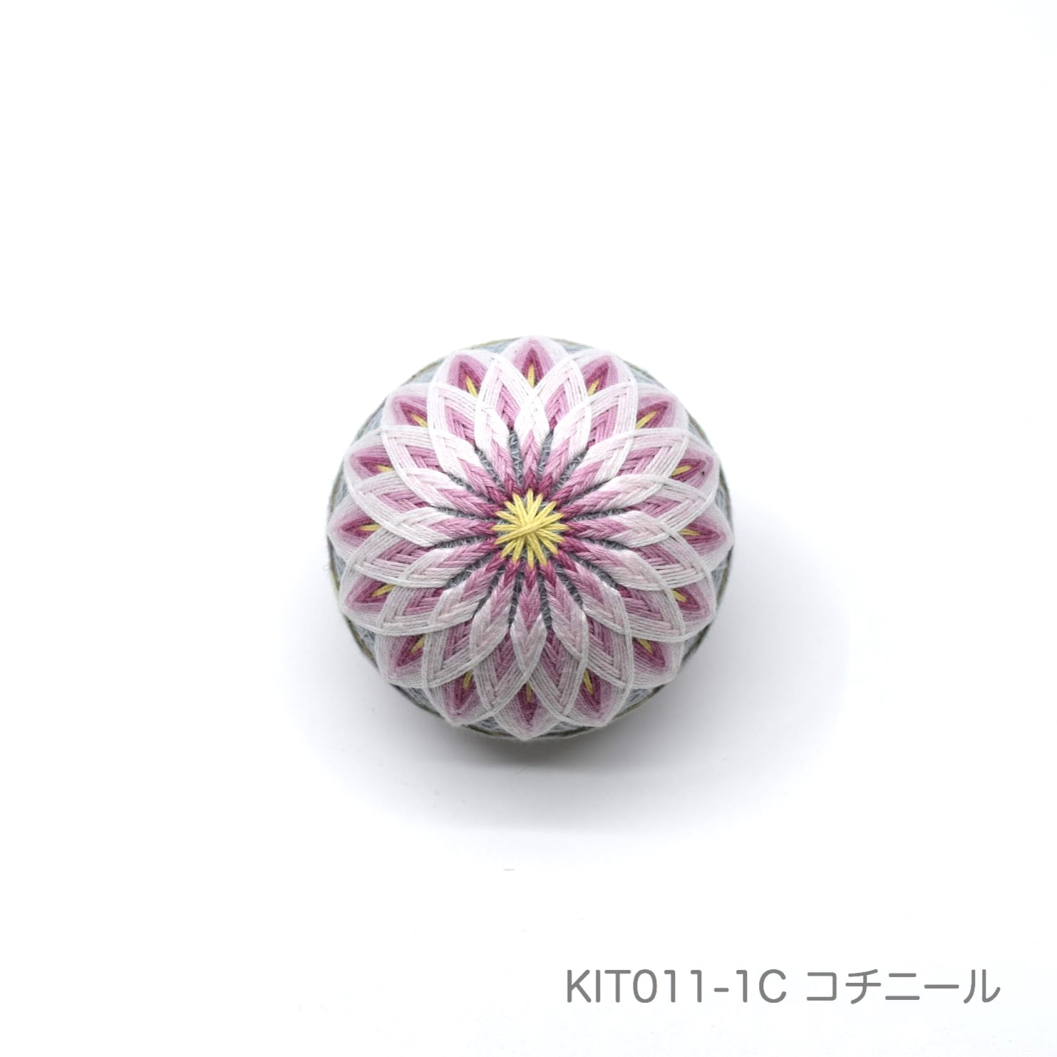 手まりキット「十六菊かがり」（テキストあり）_KIT011-1 | 讃岐