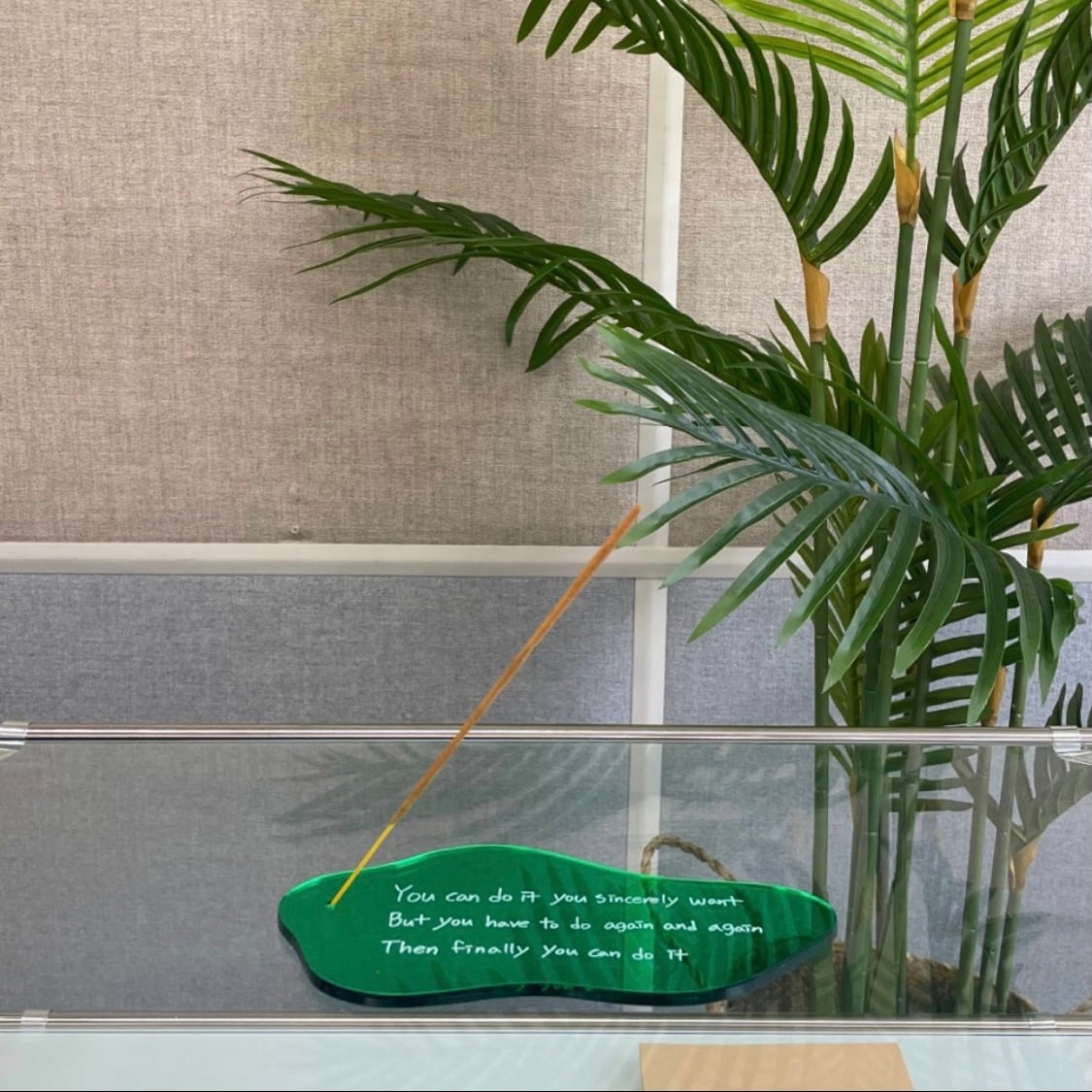 me time acryl incense holder 2colors / アクリル インセンスホルダー