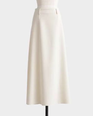 【STUMBLY】Maxi Narrow Back Flare Skirt