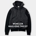 美品 MONCLER モンクレール ウールニット 切替 ナイロンパーカー 黒 L / J&NREUSE メンズ