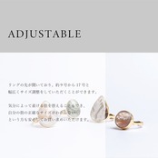 【MARKET】SINGLE STONE RING 3810