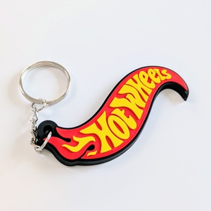 送料無料！ ★ラバーキーホルダー★ 【 Hot Wheels（ ホットウィール ）】 〚アメリカン雑貨 アメトイ〛