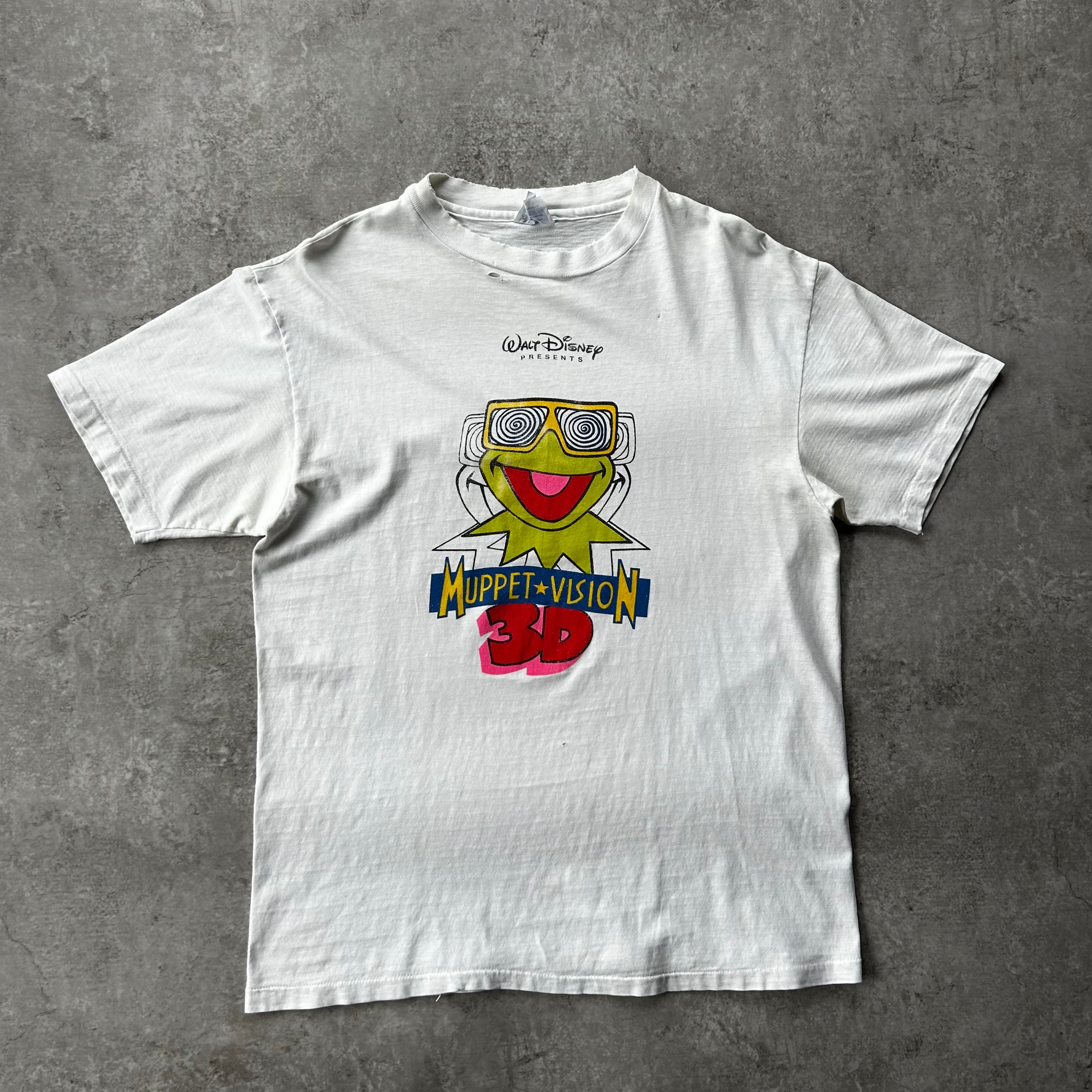 80s マイケルジャクソン ツアーtシャツ ホワイト L デッドストック