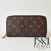 LOUIS VUITTON ルイヴィトン モノグラム ジッピーウォレット M42616 ブラウン