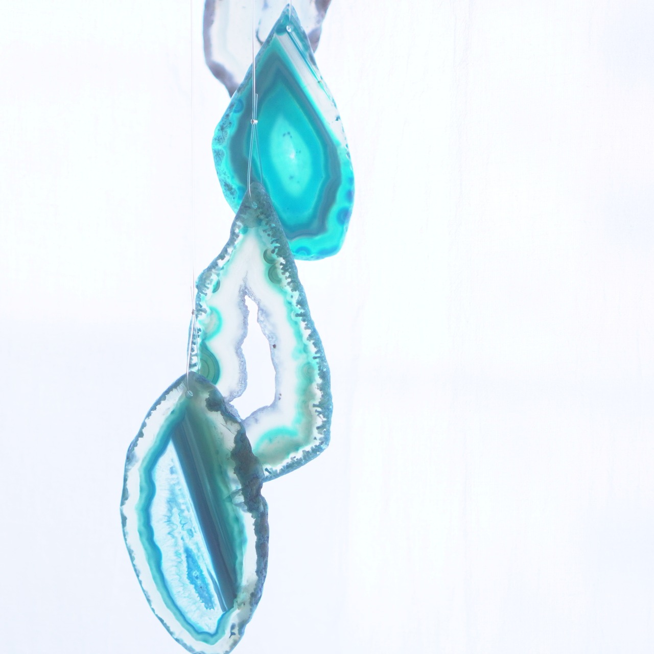 AMAOTO 06 - アゲートヒーリングチャイム / Agate Sun Catcher Wind Chime 755