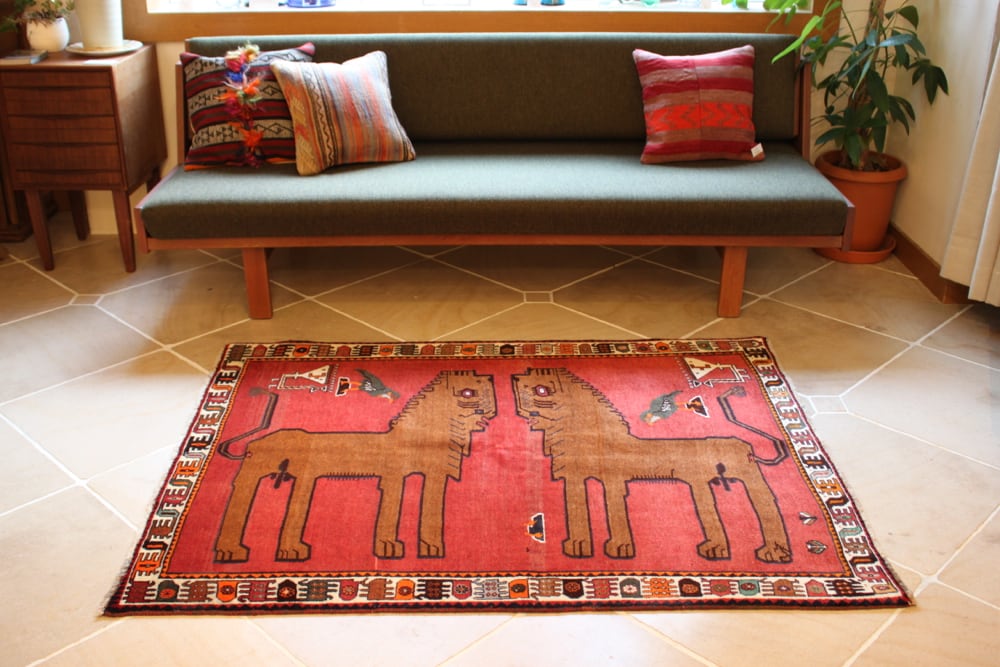 Old Gabbeh（オールドギャッベ）ライオン 2】 | 北欧.Style＋1 ANTIKA