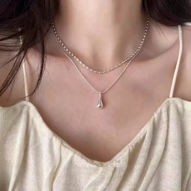 Layered Drop Necklace