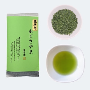 抹茶入り玉緑茶 あじさやま 90g