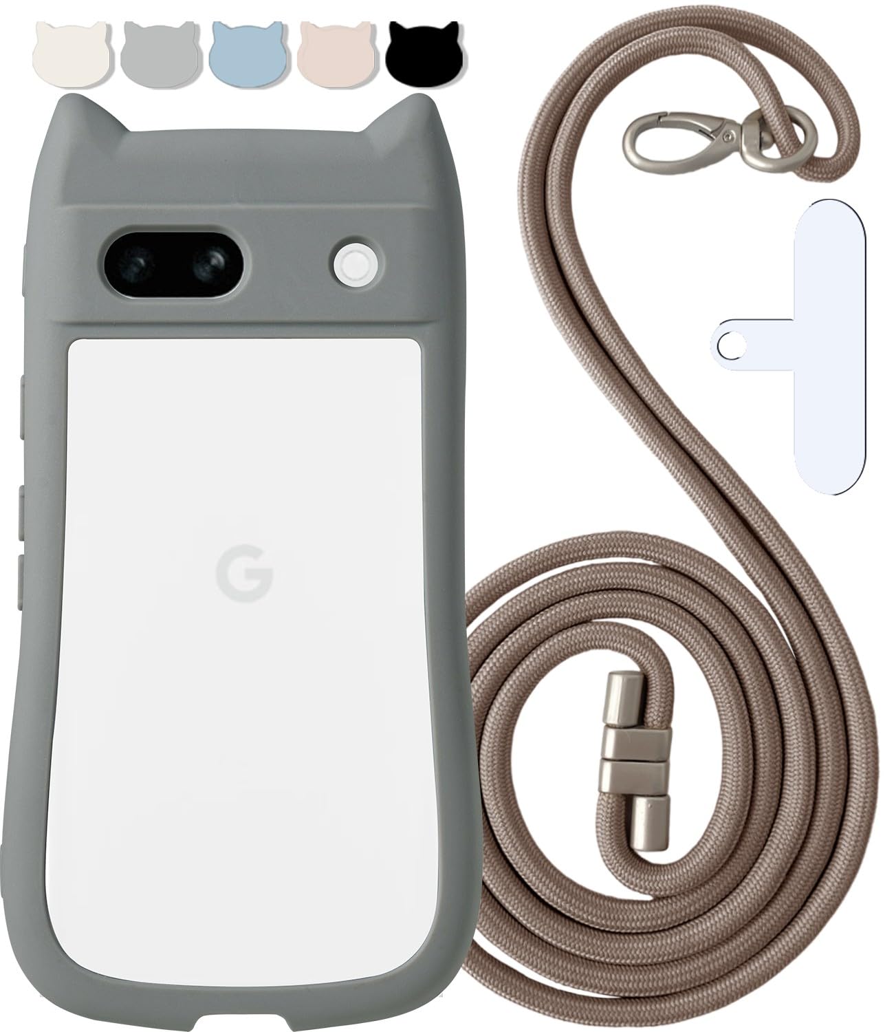 shinyle pixel9 ケース クリア 可愛い 猫耳 グーグルピクセル9 ショルダー 9 pro ケース ストラップ付き スマホケース pixel 9 携帯ケース ぐーくるぴくせる9 耐衝撃 スマホカバー 透明 韓国 googleピクセル9 クリアケース googlepixel9pro 肩掛け 首掛け ストラップ かわいい おしゃれ ねこみみ ピクセル9pro グーグルピクセル9pro