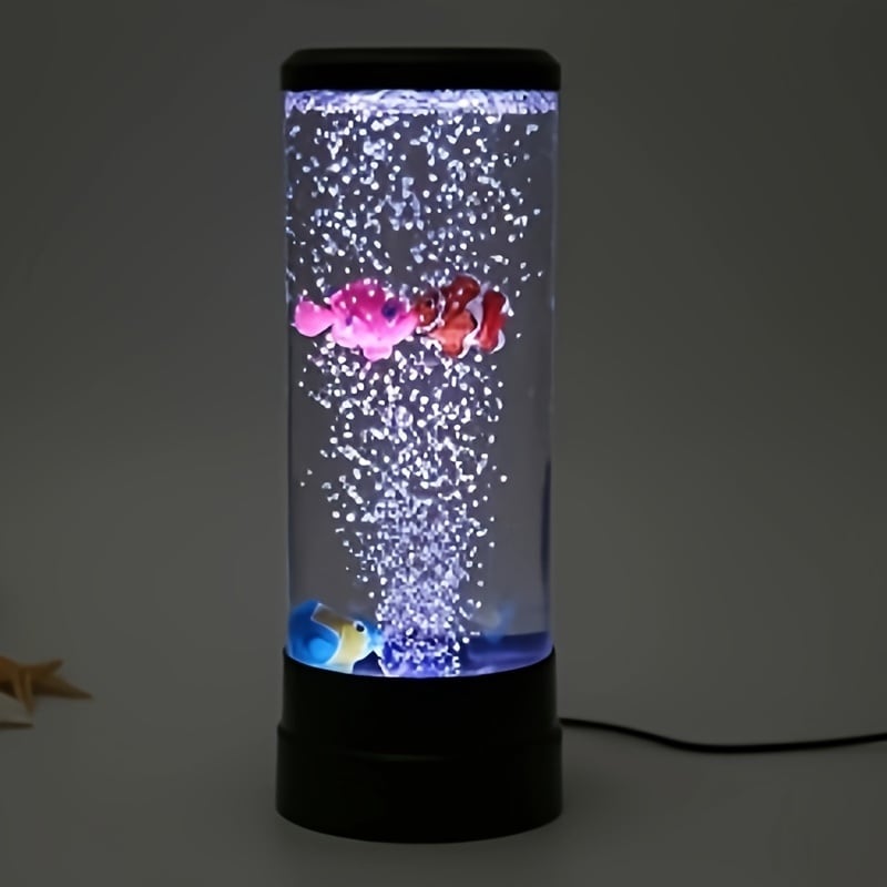 ナイトライト ミニ 水槽 クマノミ 海洋生物 おしゃれ かわいい USB