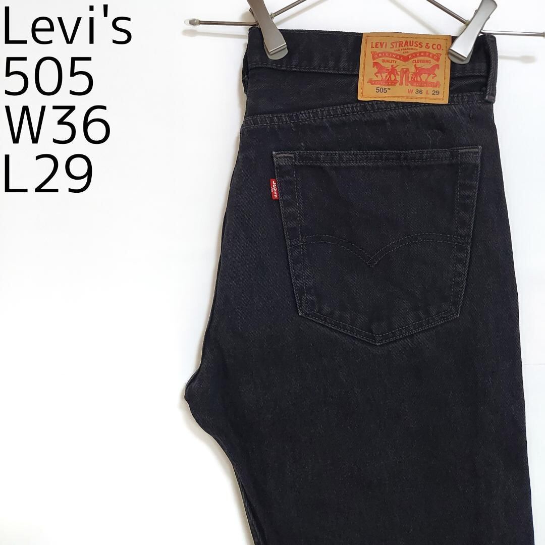 Levi's リーバイス 550 ワイド ブラック デニムパンツ W36 L29