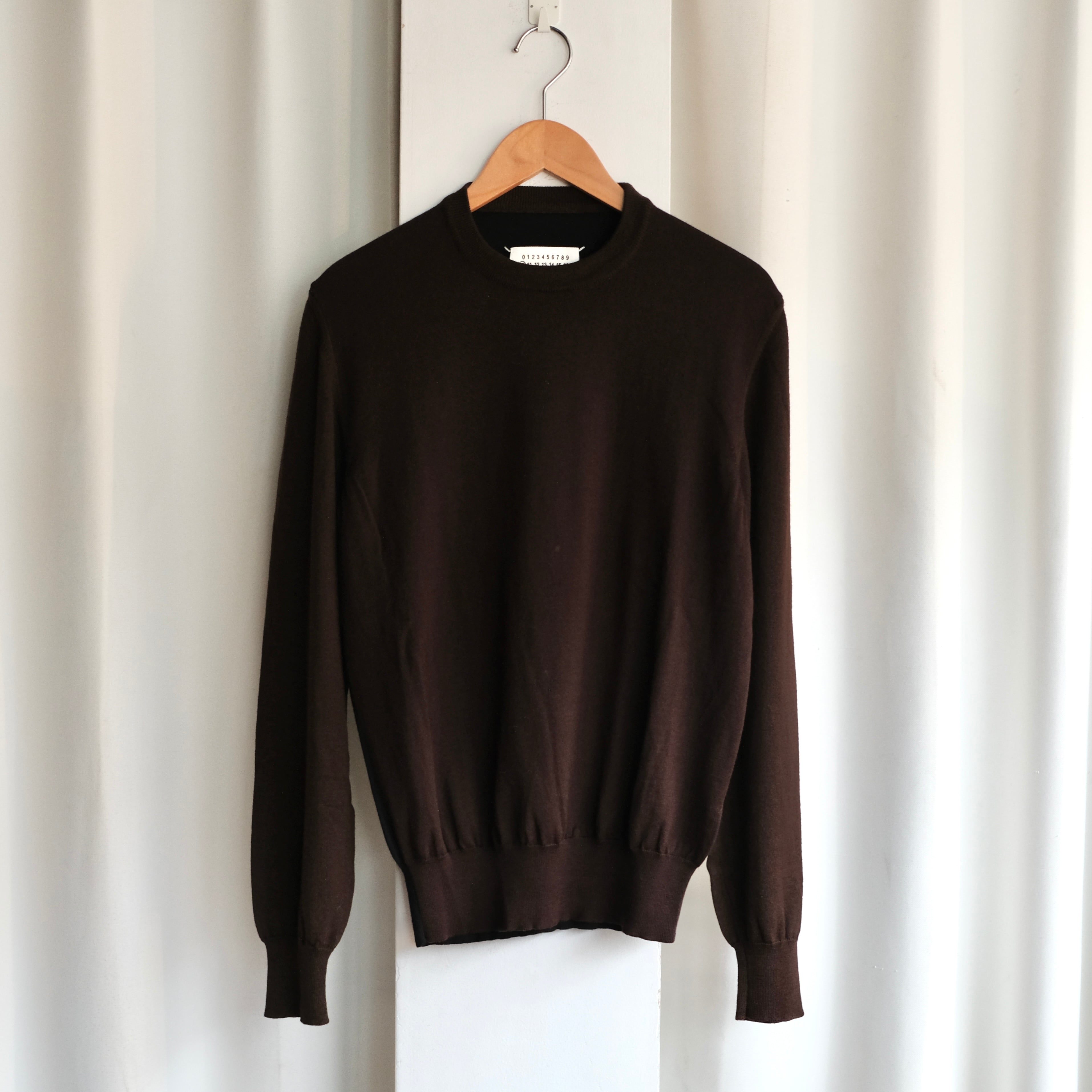 Maison Martin Margiela ブラウンニットセーター S Maison Martin Margiela ブラウンニットセーター S ブラウン（茶色）系
