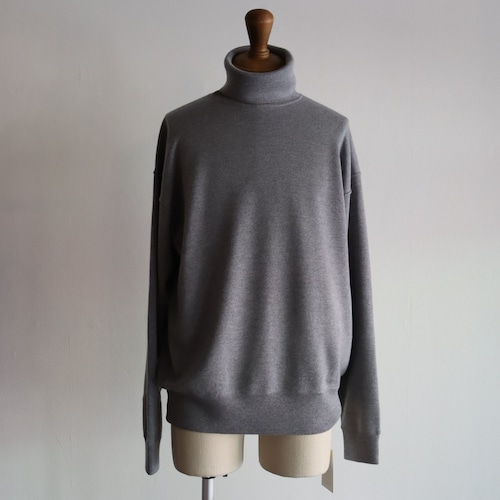 MEIAS " WOOL SMOOTH TURTLE PULL OVER (GRAY)"