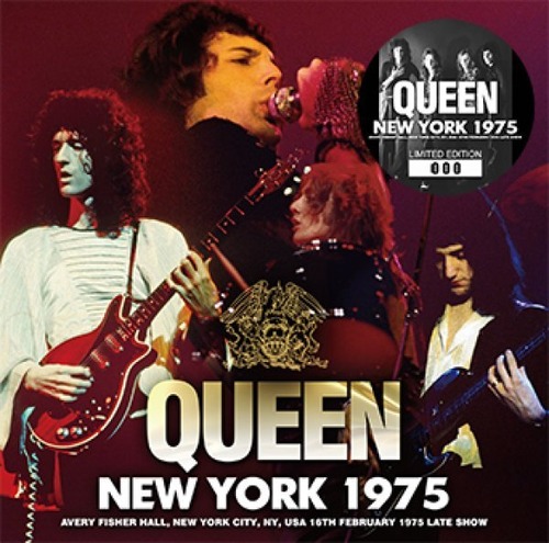 NEW  QUEEN  NEW YORK 1975  1CDR Free Shipping