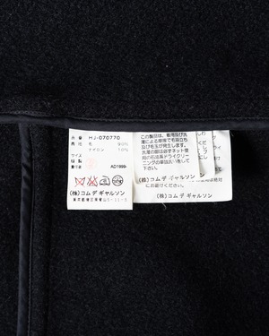 〈COMME des GARCONS HOMME〉Zip Jacket AD1999