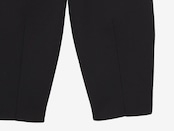 ecopet yarn COCOON PANTS / BLACK