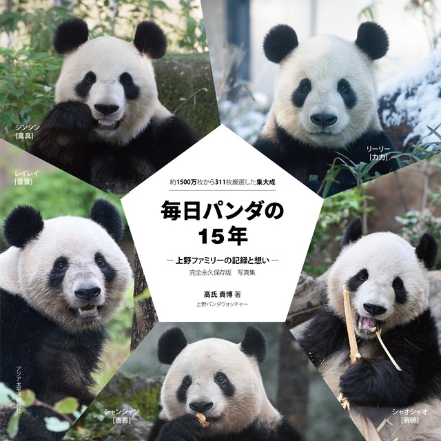 『毎日パンダの15年―上野ファミリーの記録と想い―』【先行発売】