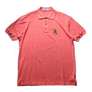 vintage BURBERRYS Made in England pink polo shirt